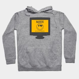 Hackers Minimalist Film Poster Hoodie